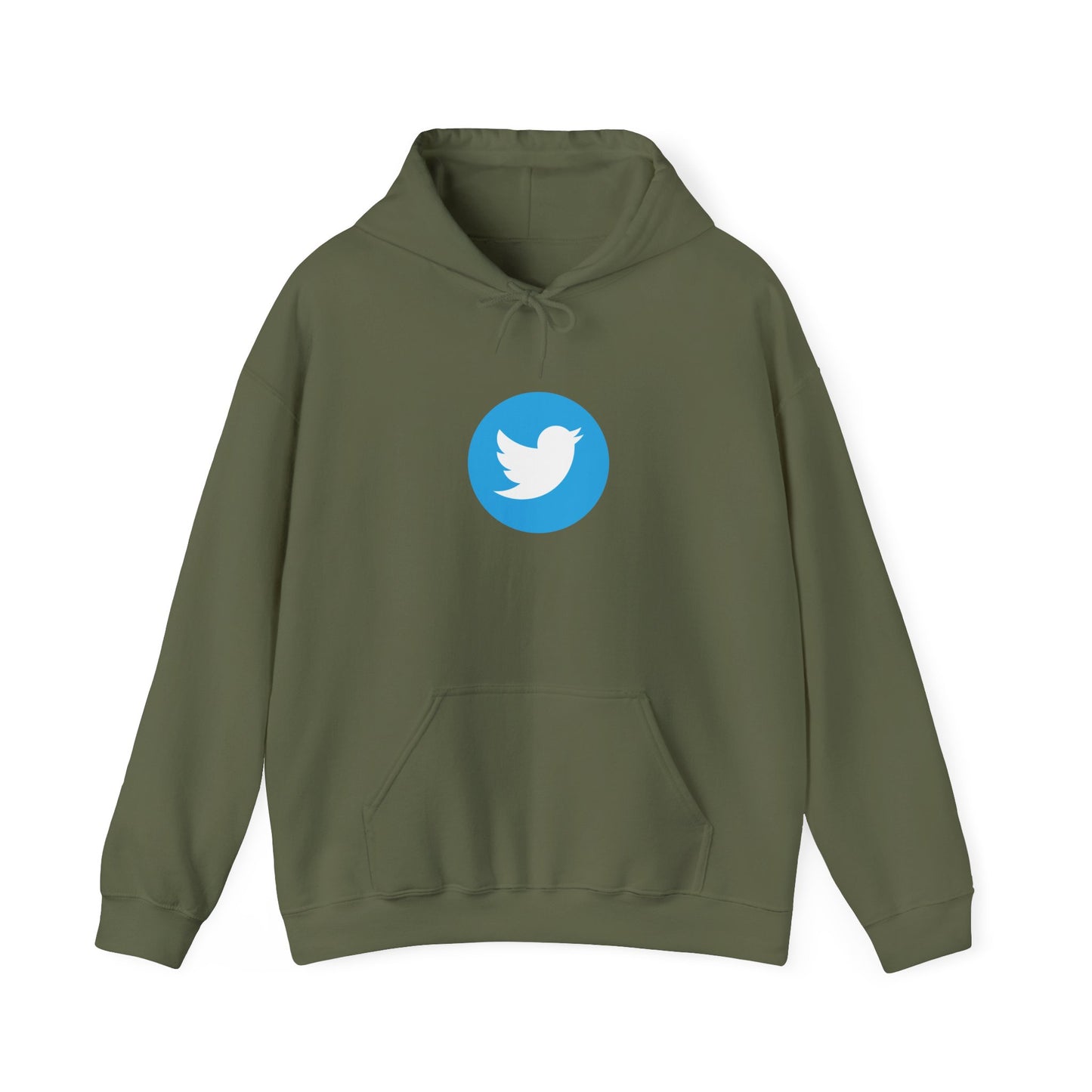 Twitter Logo Adult Hoodie
