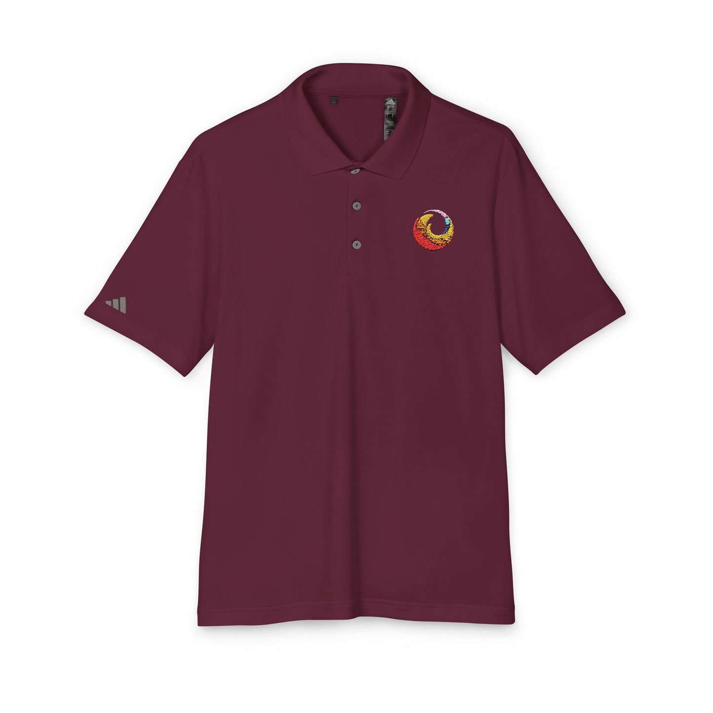 Firefox Logo Adidas Performance Polo