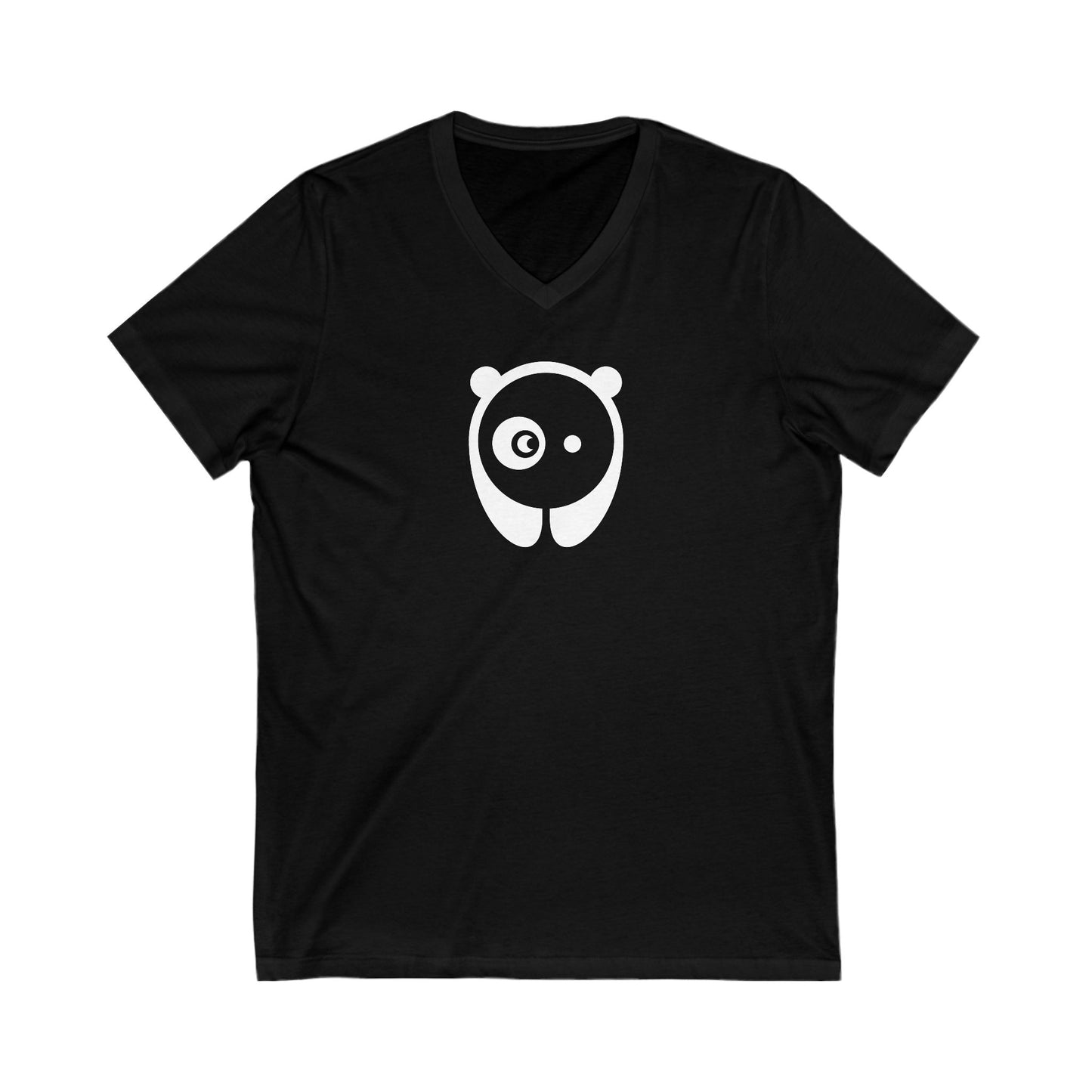 Bored Panda Logo Adult V-Neck T-Shirt