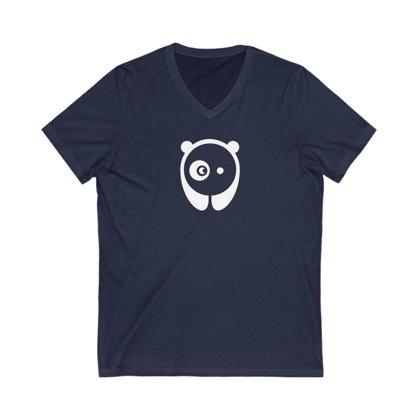 Bored Panda Logo Adult V-Neck T-Shirt
