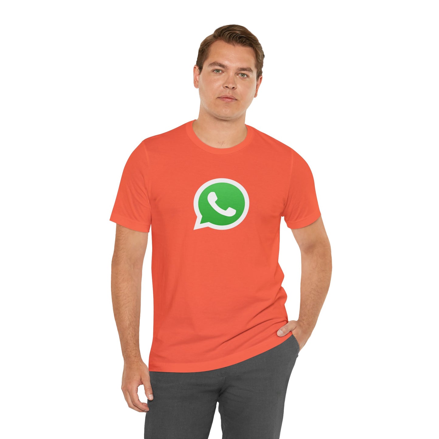 WhatsApp Logo Adult T-Shirt