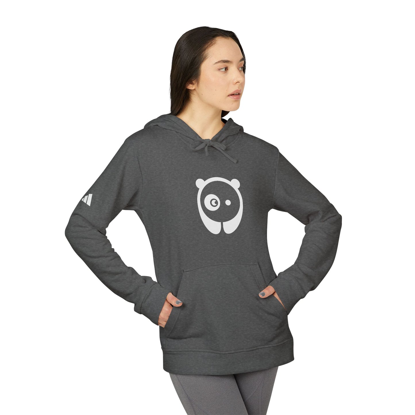 Bored Panda Logo Adidas Adult Hoodie