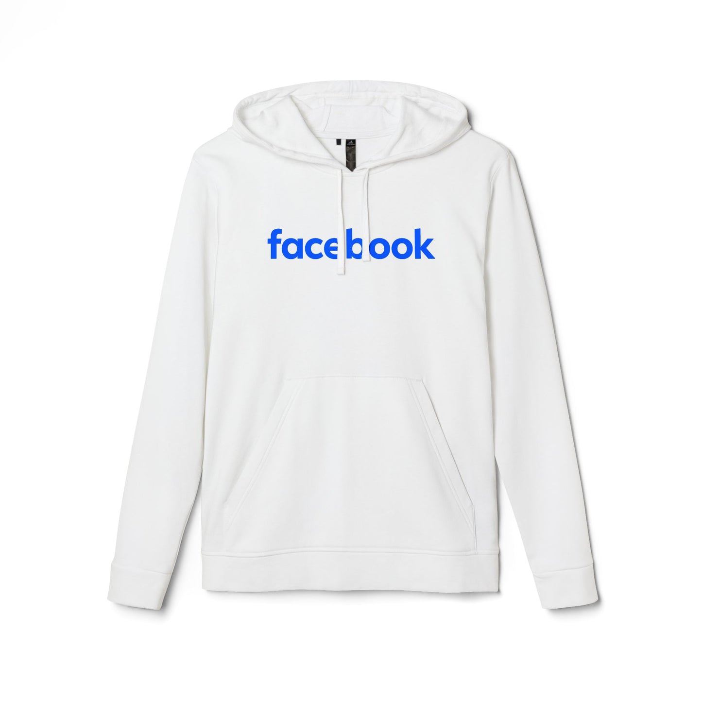 Facebook Logo Adidas Adult Hoodie