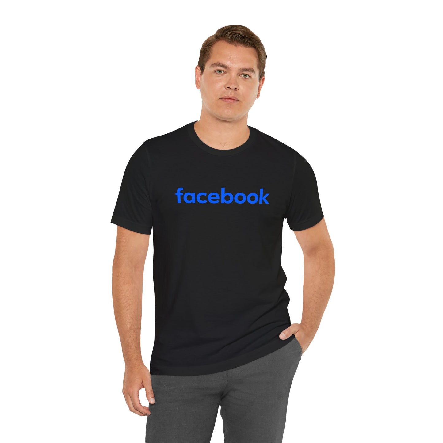 Facebook Logo Adult T-Shirt