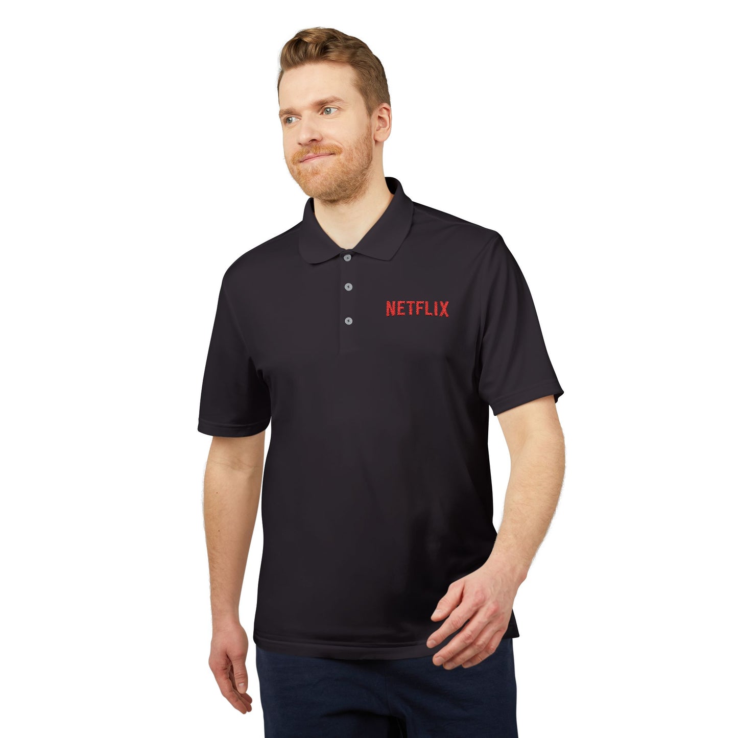 Netflix Adidas Performance Polo