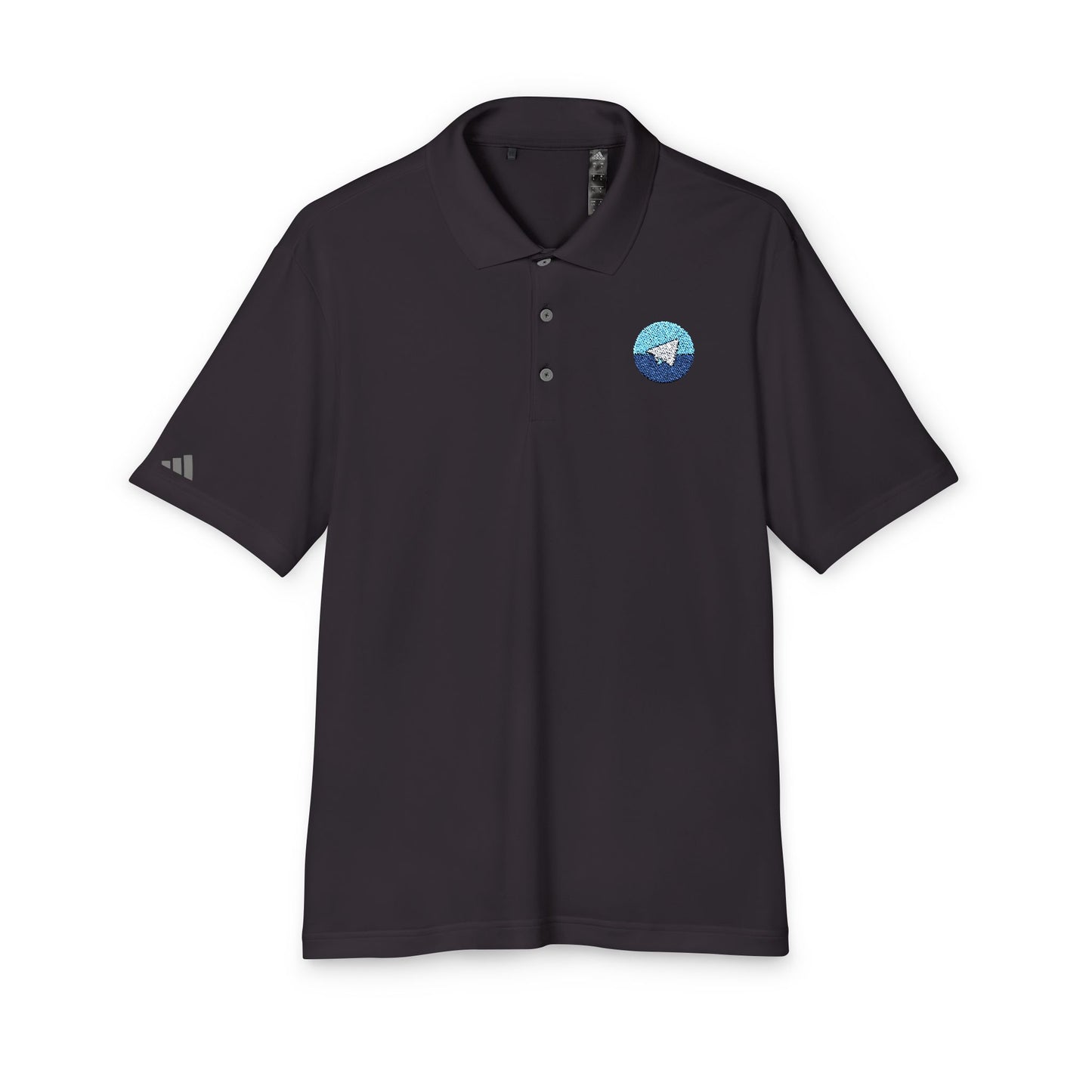 Telegram Logo Adidas Performance Polo