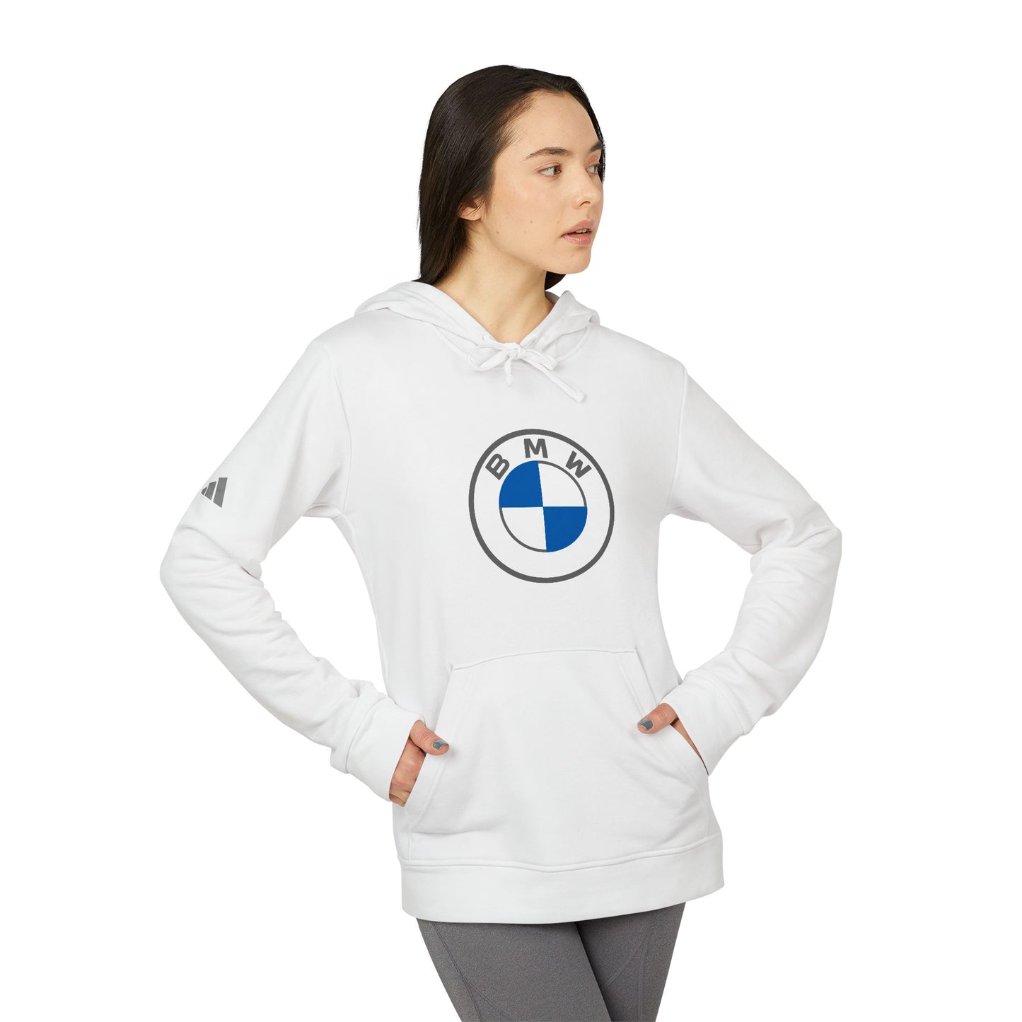 BMW Logo Adidas Adult Hoodie