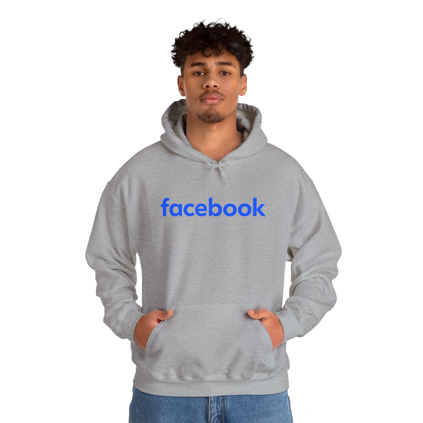 Facebook Adult Hoodie