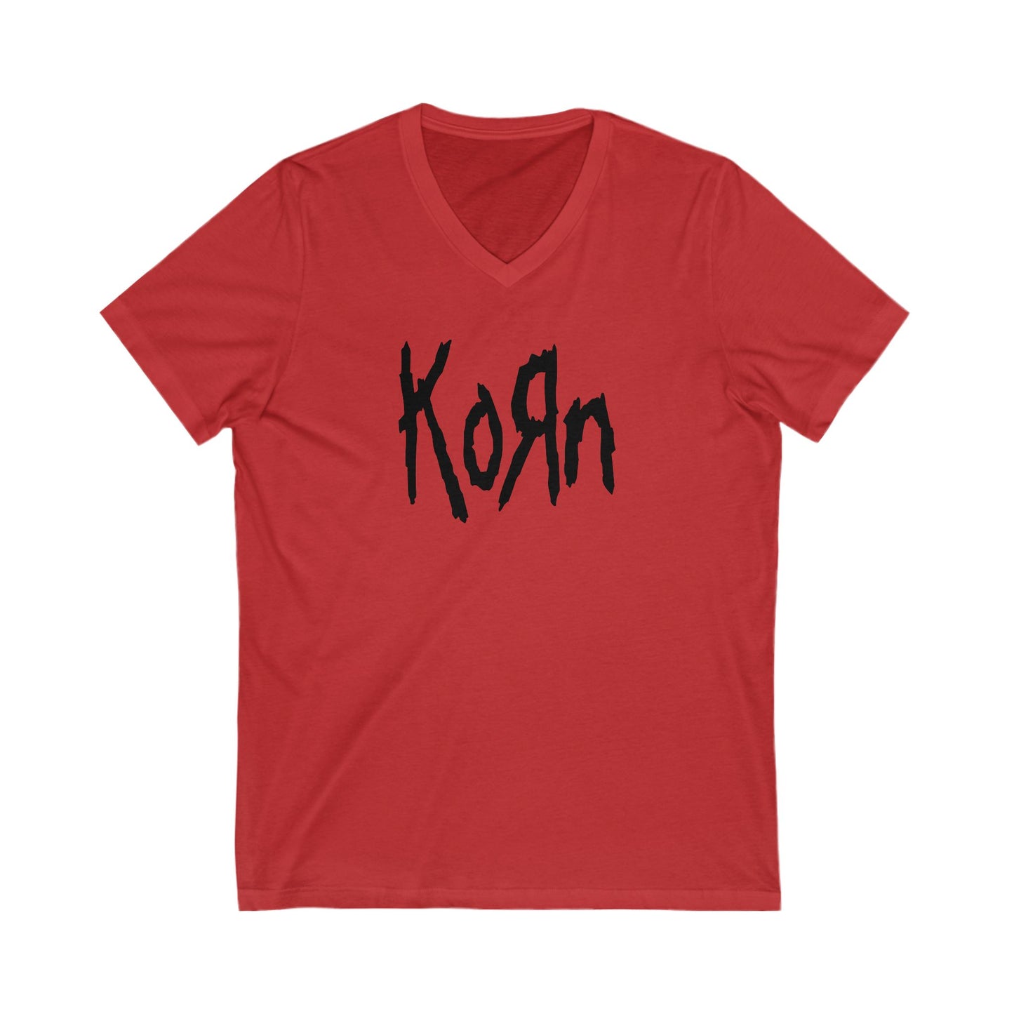 KORN Adult V-Neck T-Shirt