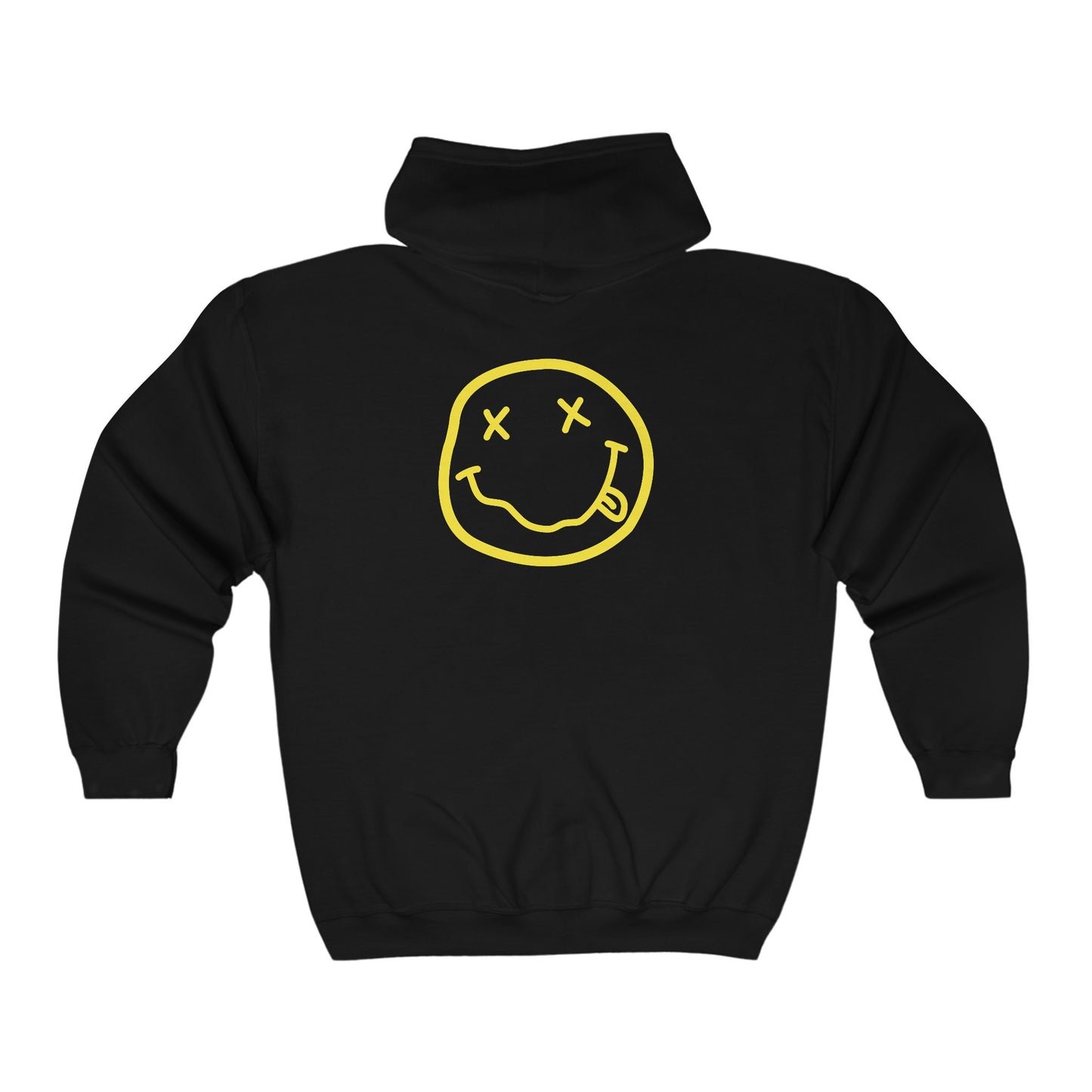 Nirvana Logo Adult Zip-Up Hoodie