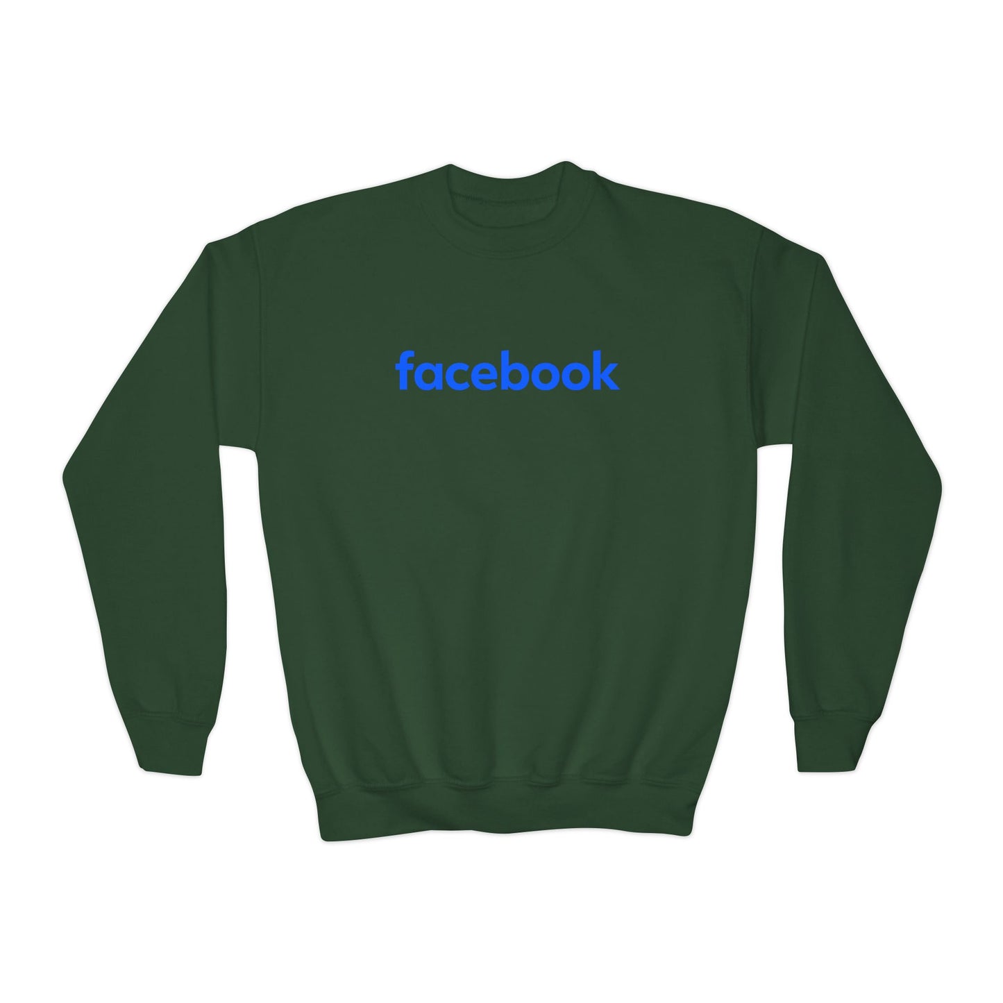 Facebook Logo Youth Sweatshirt