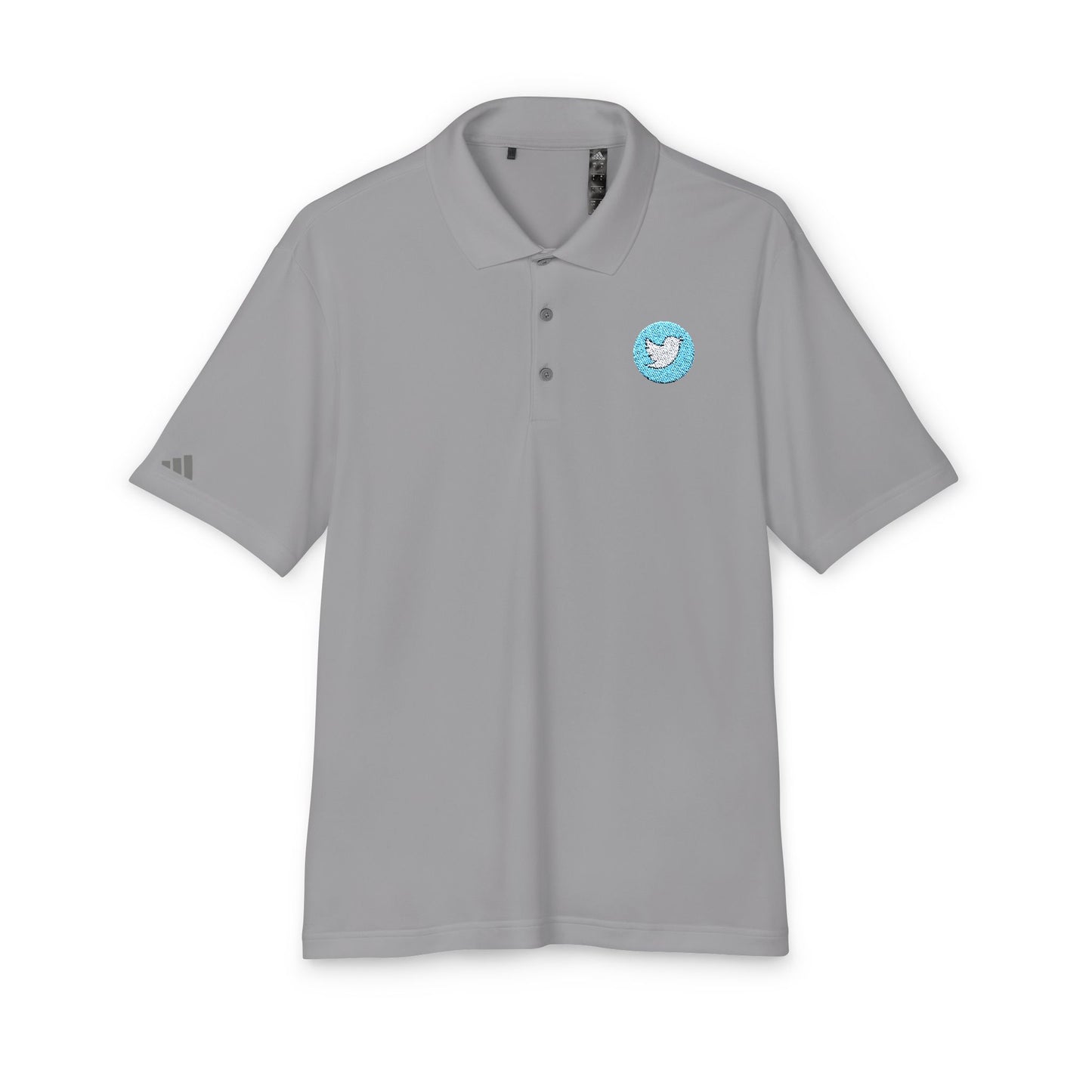 Twitter Logo Adidas Performance Polo