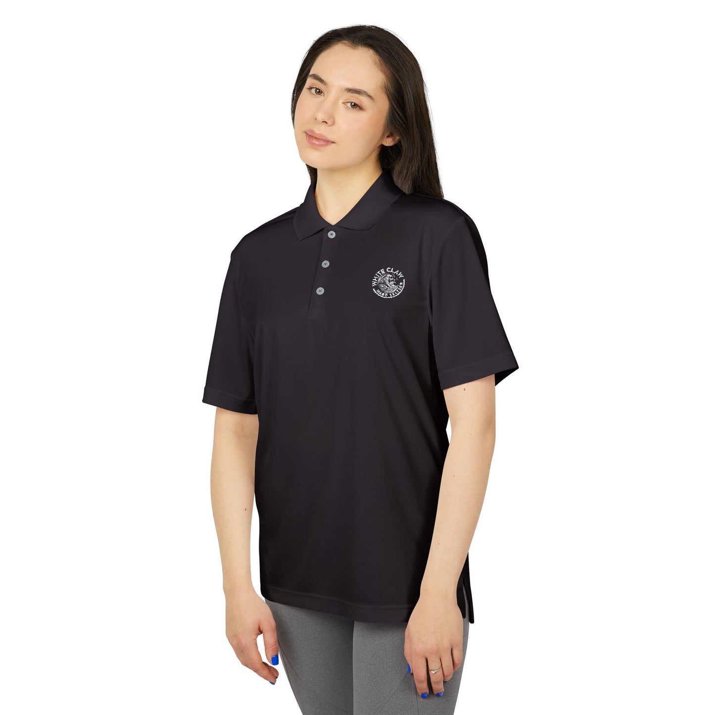 White Claw Logo Adidas Performance Polo