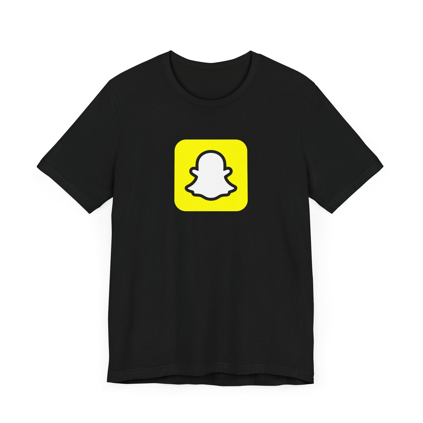 Snapchat Logo Adult T-Shirt