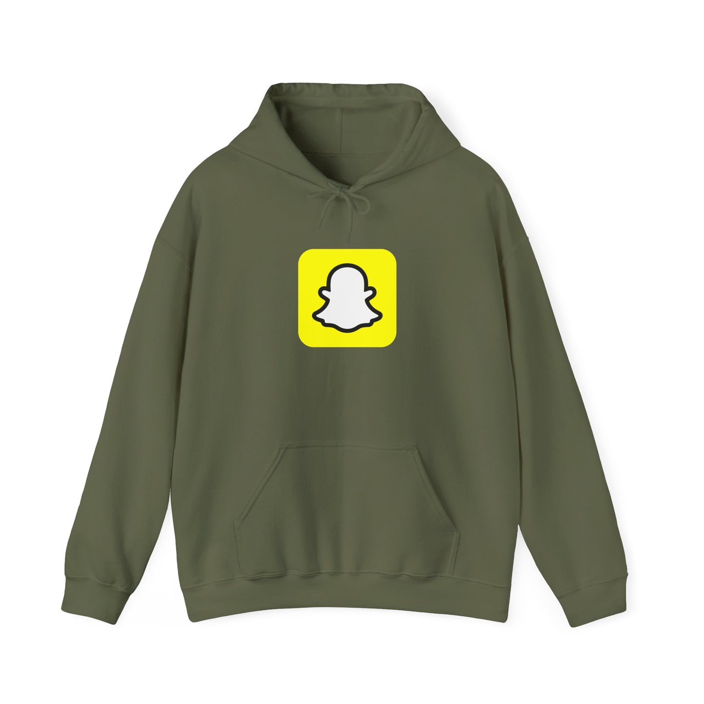 Snapchat Logo Adult Hoodie