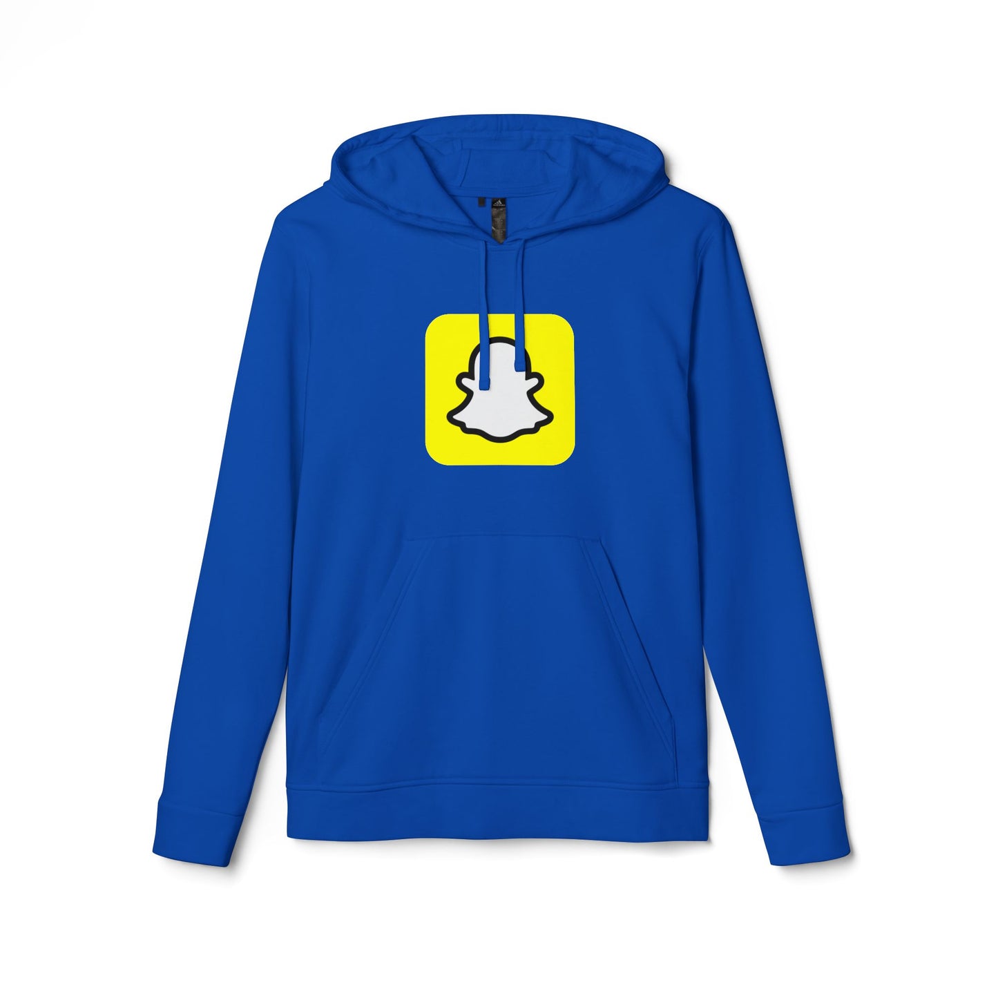Snapchat Logo Adidas Adult Hoodie