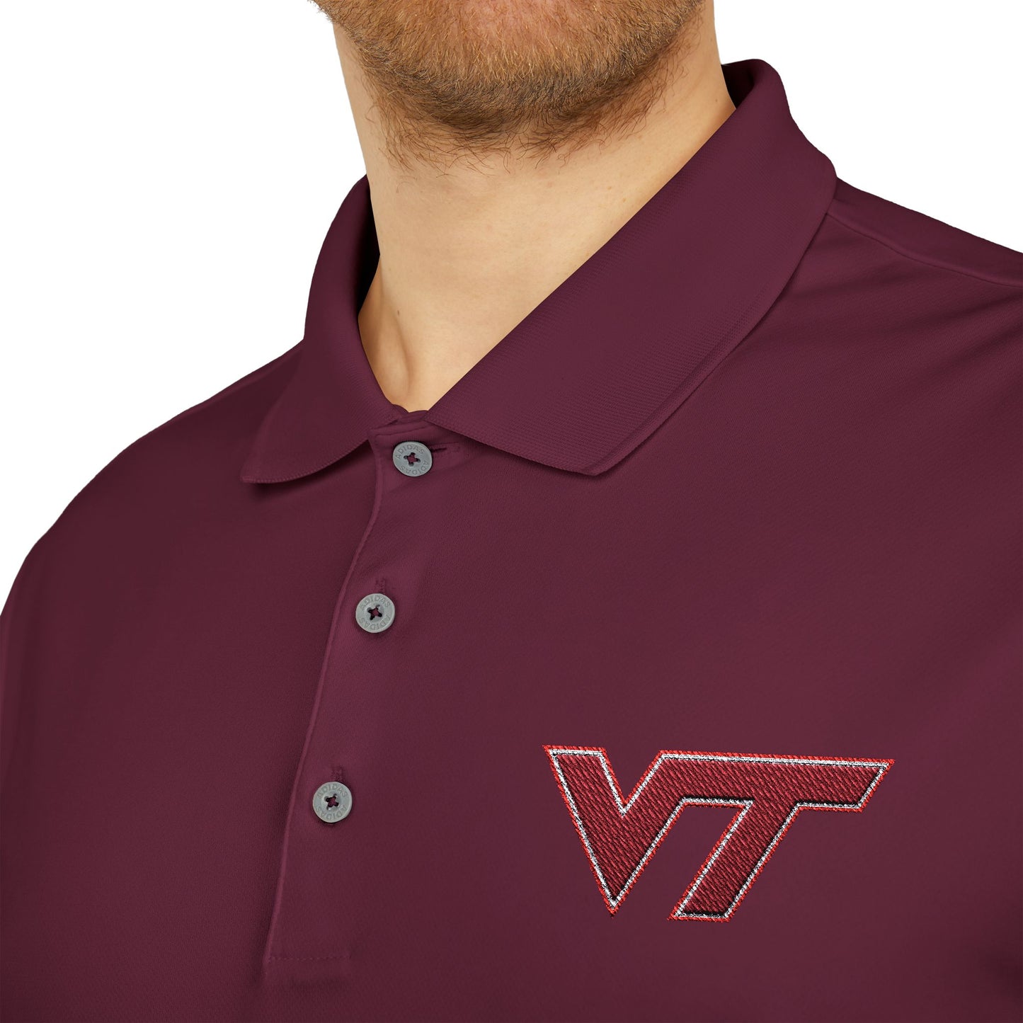 Virginia Tech Hokies Adidas Performance Polo