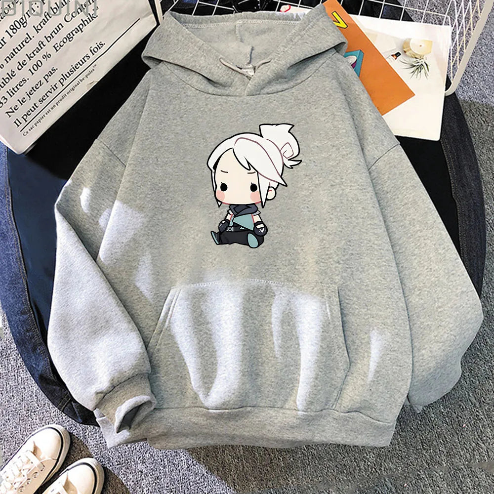 Valorant Anime Cartoon Hoodie