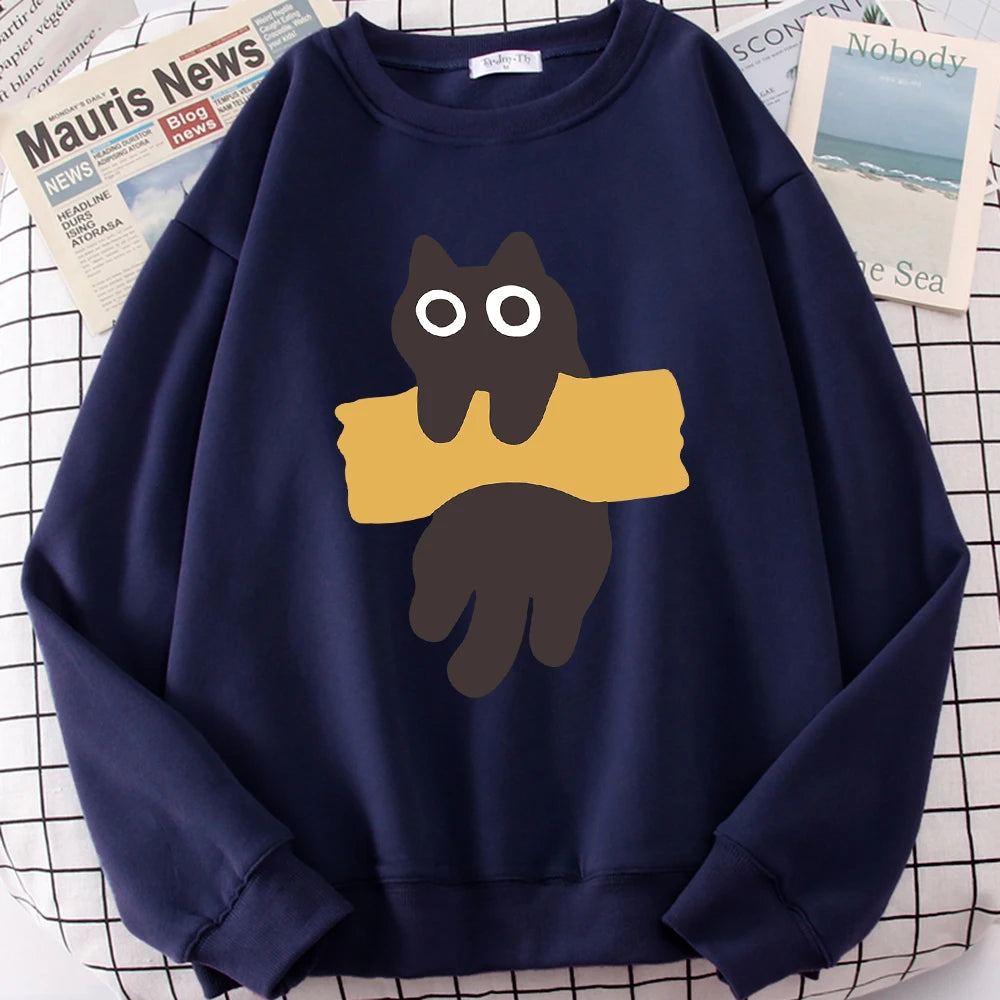 Taped Cat Sweatshirt