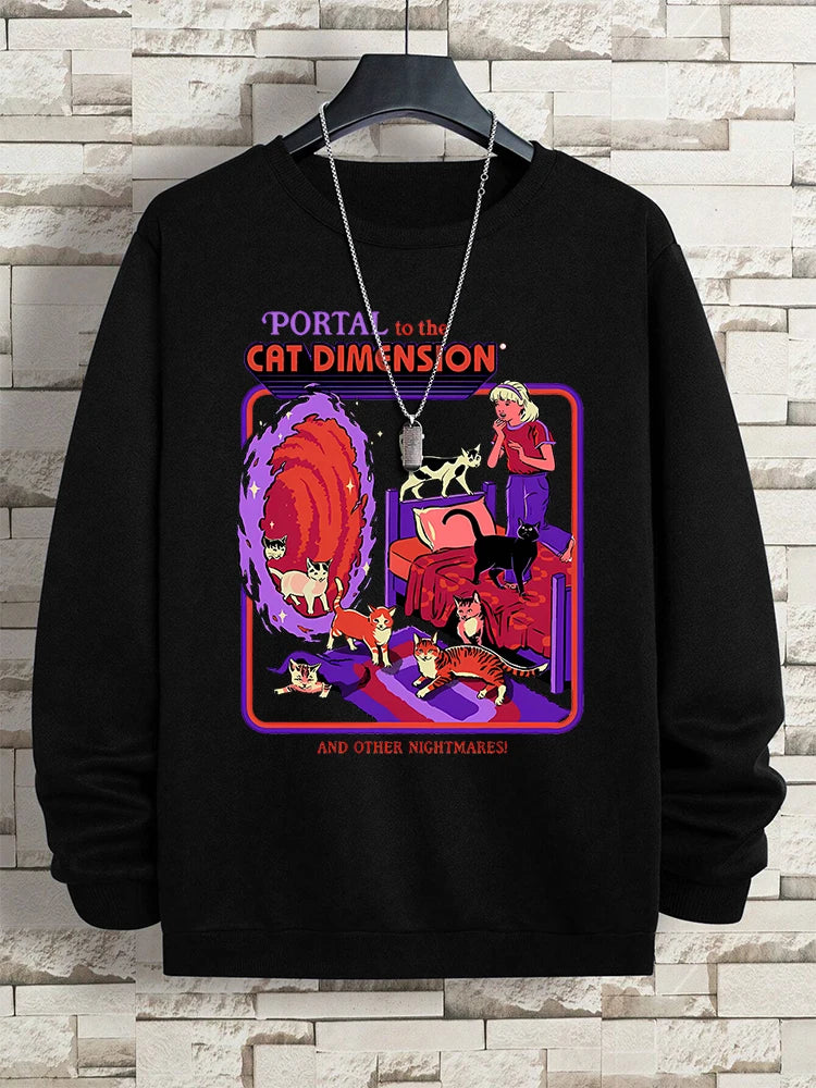 Staves Rhodes Cat Dimension Sweatshirt