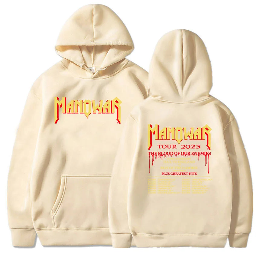 The Blood Of Our Enemies Manowar Tour 2025 Hoodie