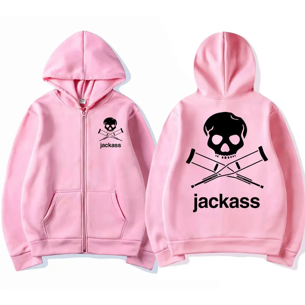 Jackass Movie Zip-Up Hoodie