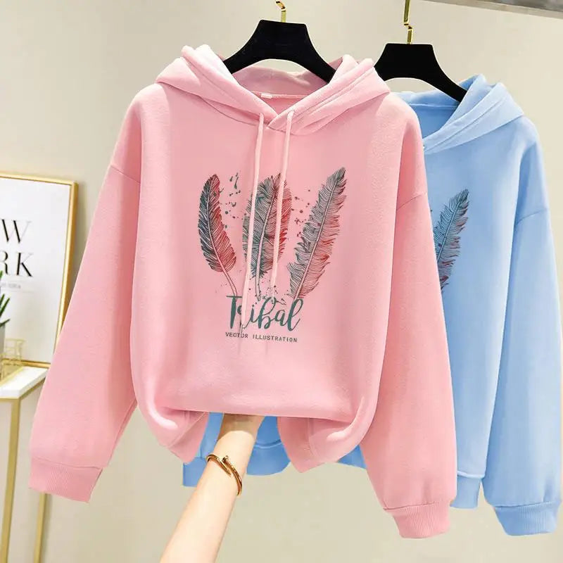 Tribal feathers Hoodie