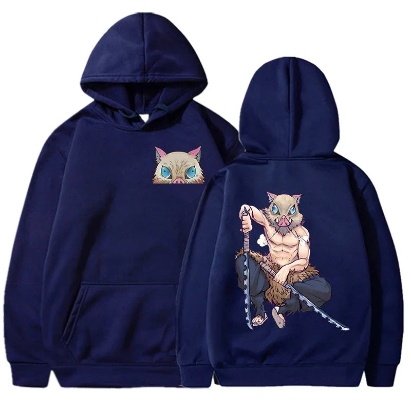Hashibira Inosuke Anime Cartoon Hoodie