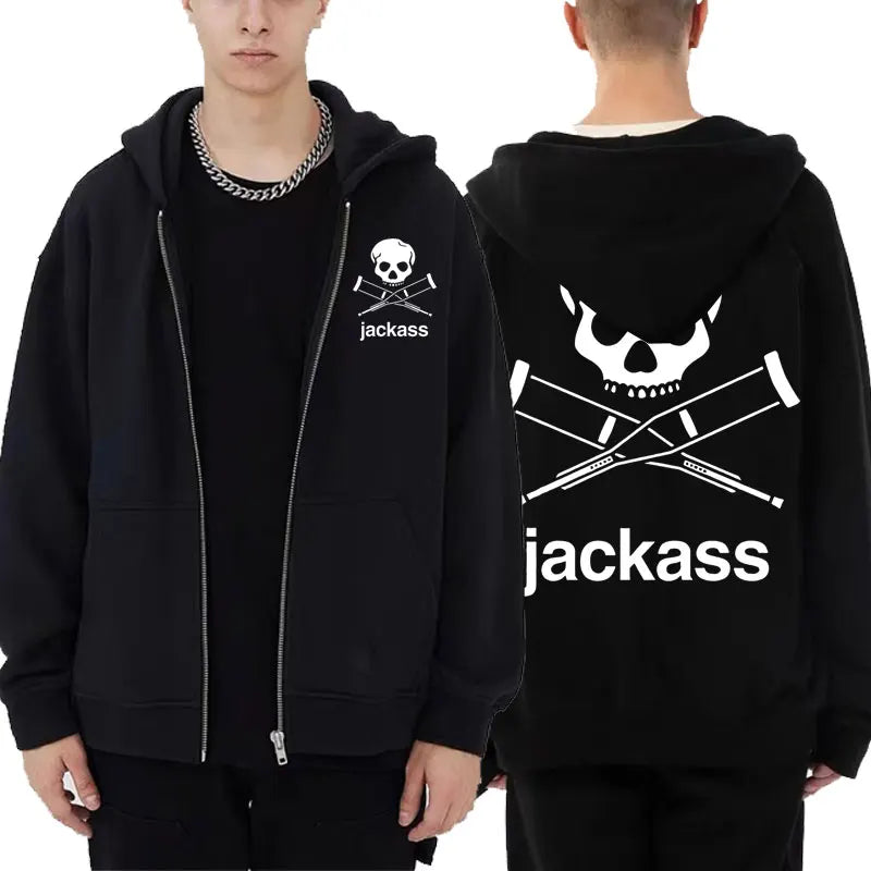 Jackass Movie Zip-Up Hoodie