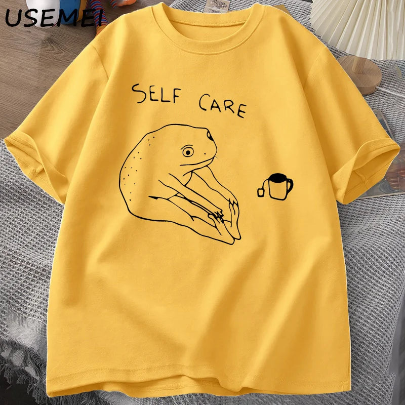 Self Care Frog Guide T-Shirt