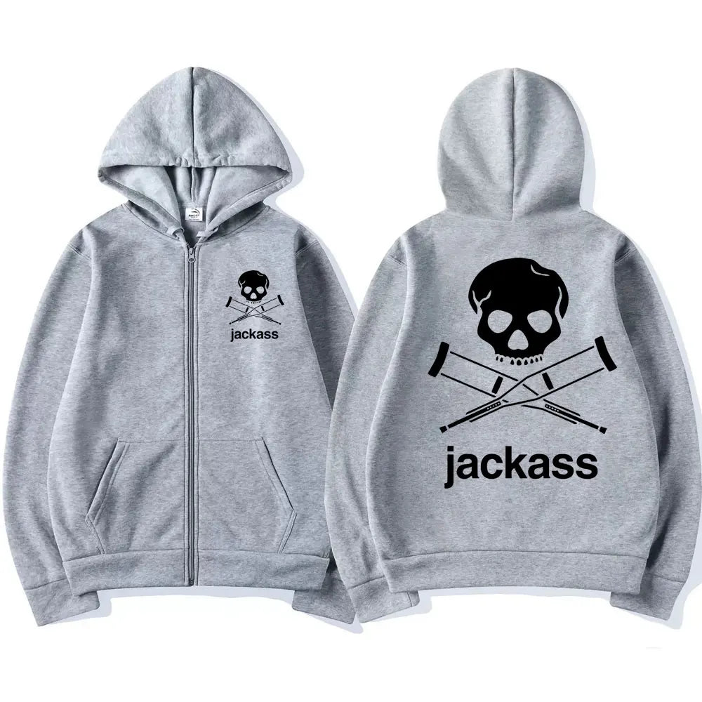 Jackass Movie Zip-Up Hoodie