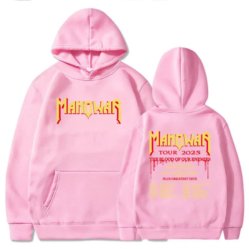 The Blood Of Our Enemies Manowar Tour 2025 Hoodie