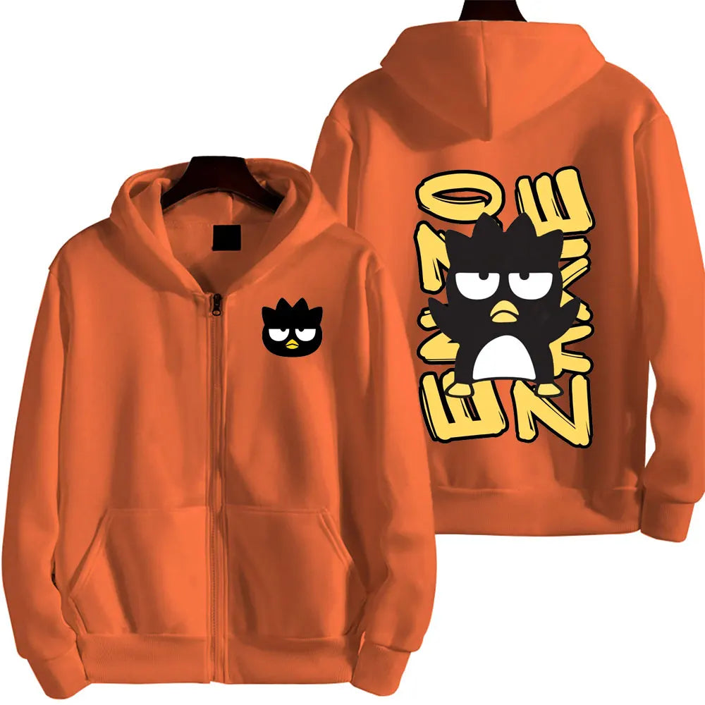 Sanrio Badtz-Maru Zip-Up Hoodie