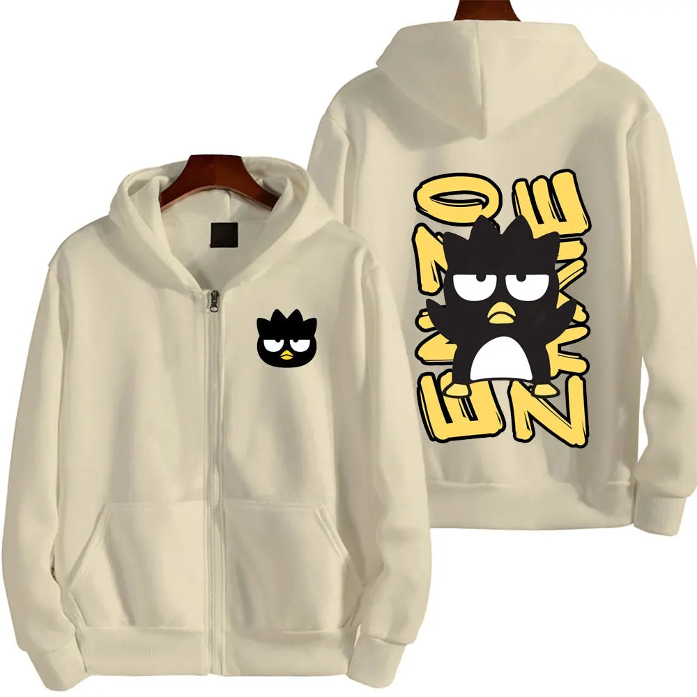 Sanrio Badtz-Maru Zip-Up Hoodie