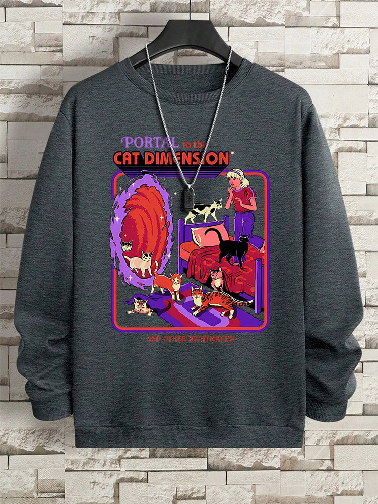 Staves Rhodes Cat Dimension Sweatshirt