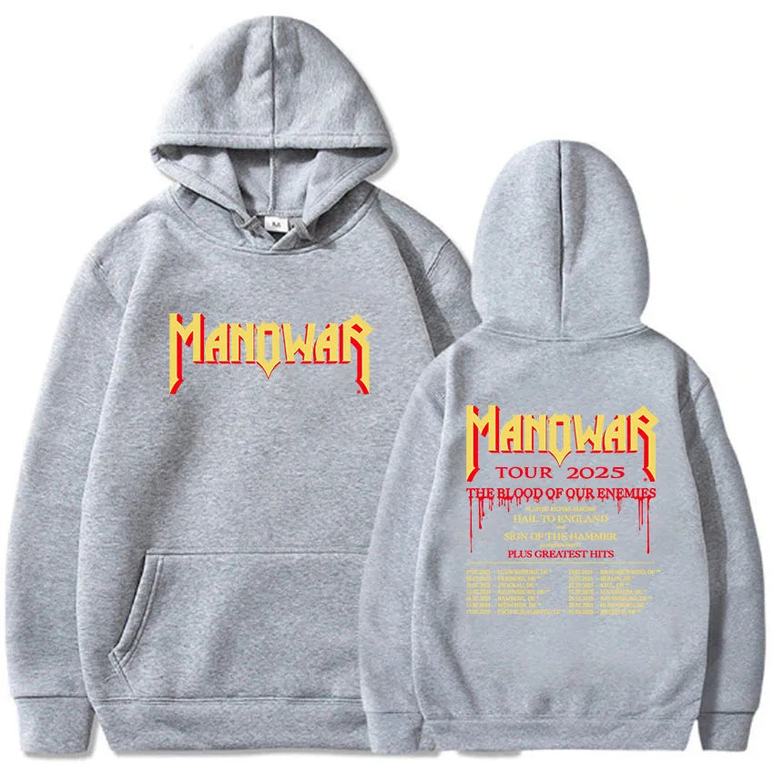 The Blood Of Our Enemies Manowar Tour 2025 Hoodie