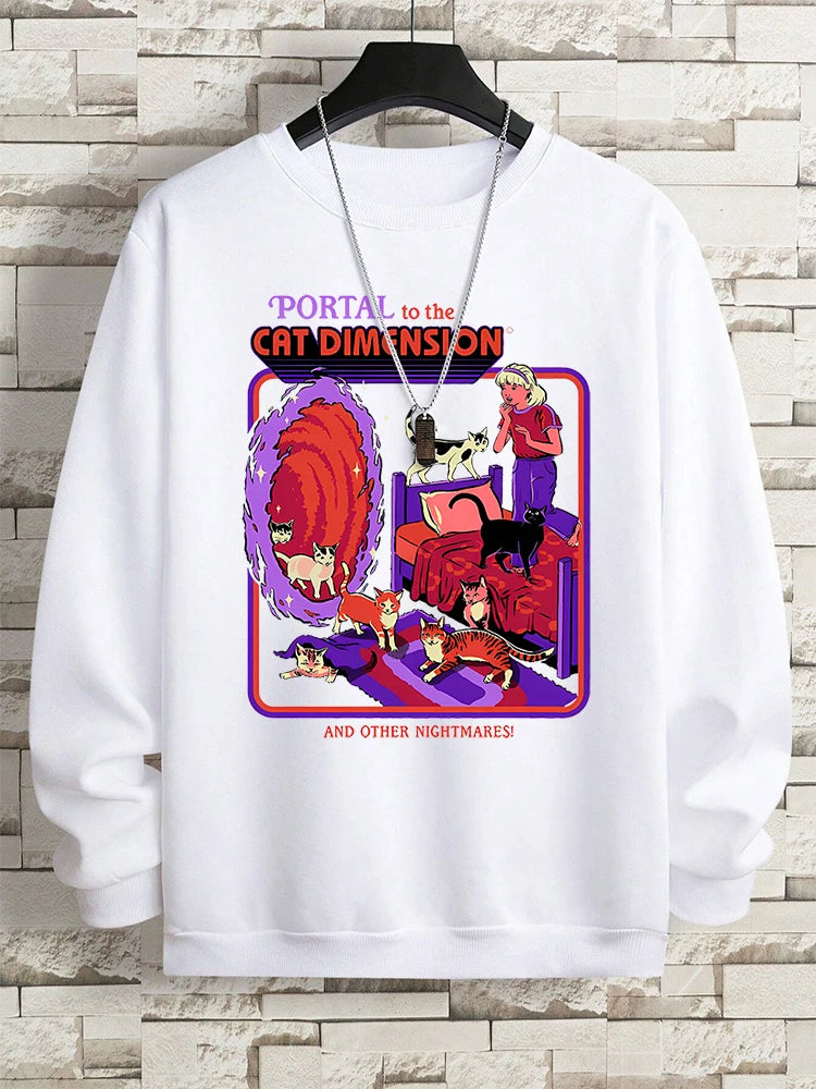 Staves Rhodes Cat Dimension Sweatshirt