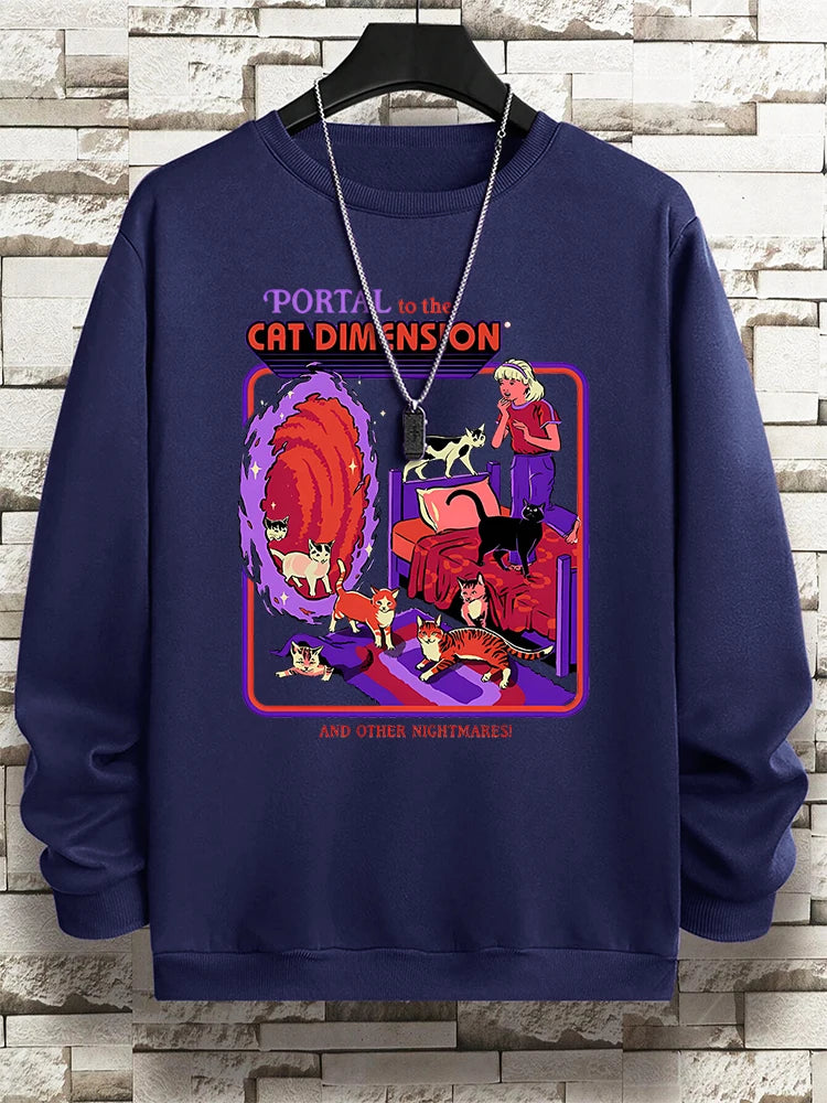 Staves Rhodes Cat Dimension Sweatshirt