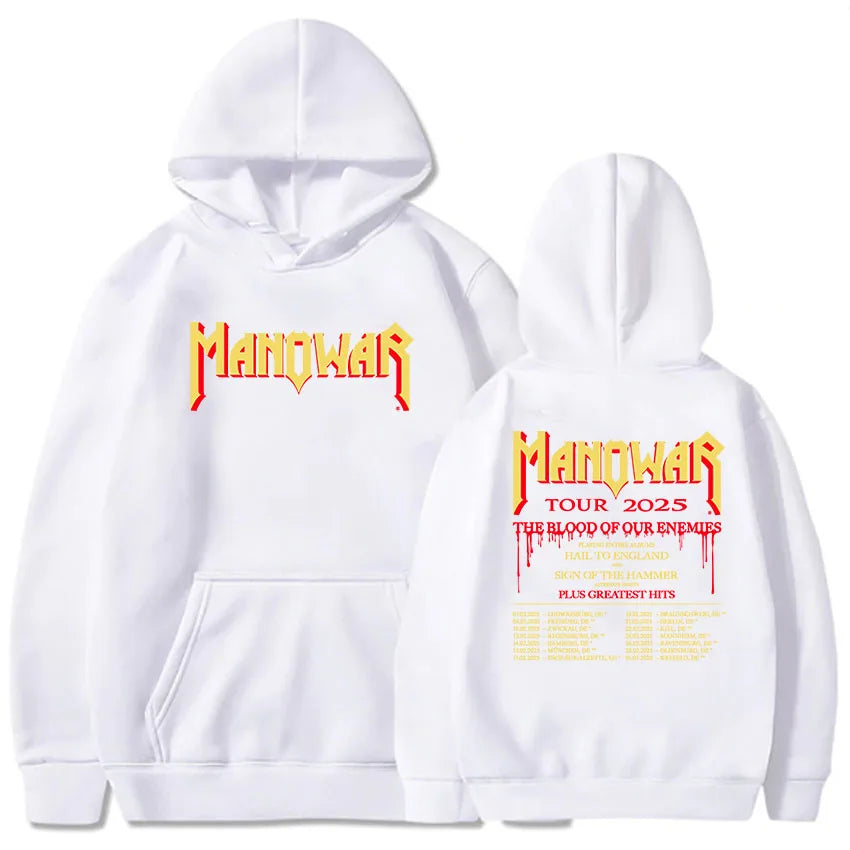 The Blood Of Our Enemies Manowar Tour 2025 Hoodie