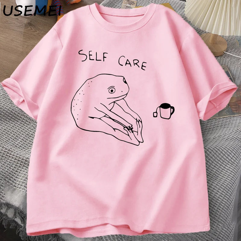 Self Care Frog Guide T-Shirt