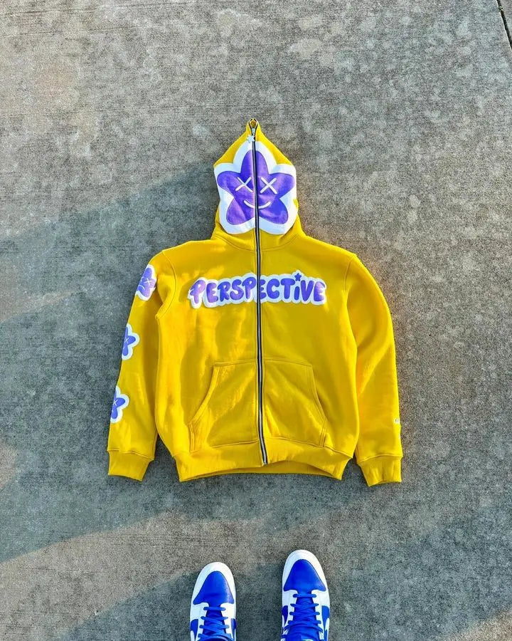 Perspective Zip-Up Hoodie