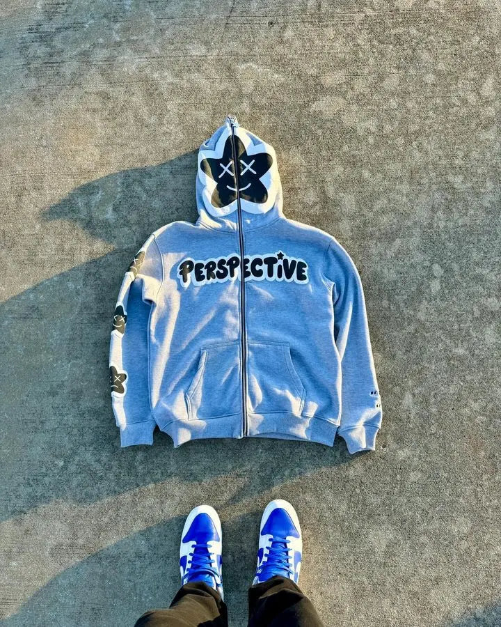 Perspective Zip-Up Hoodie