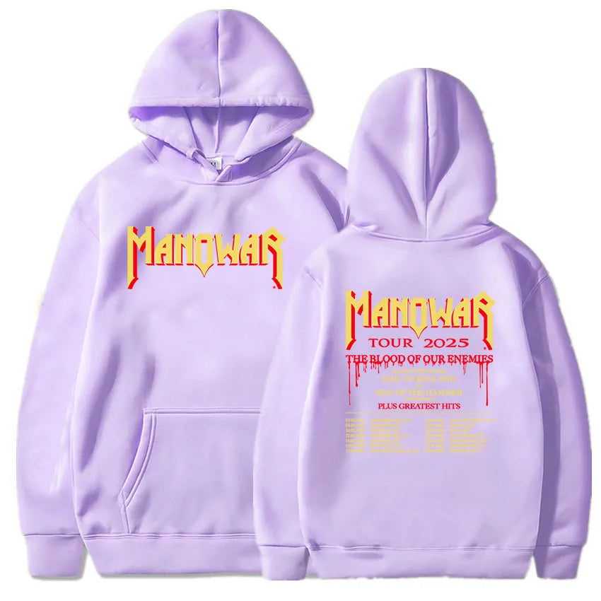 The Blood Of Our Enemies Manowar Tour 2025 Hoodie