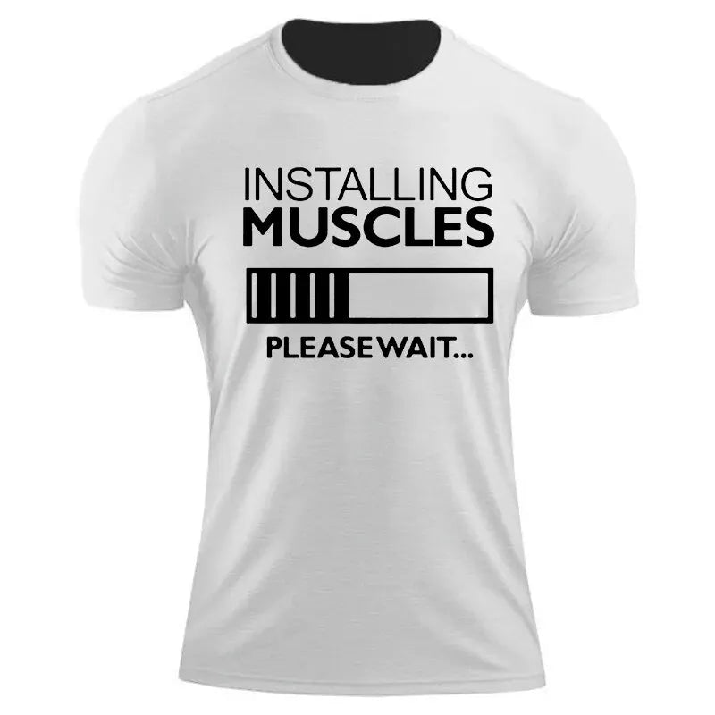 Installing Muscles T-Shirt