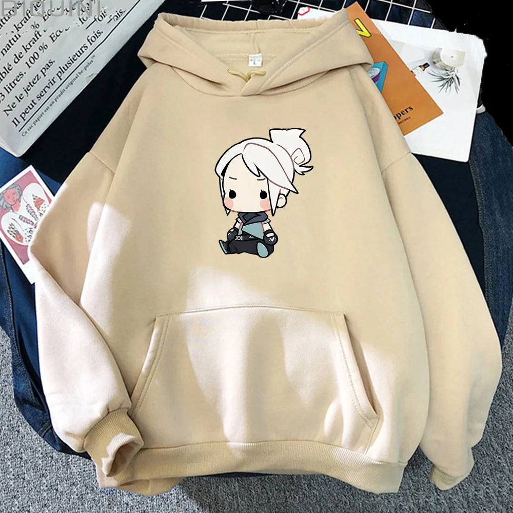 Valorant Anime Cartoon Hoodie