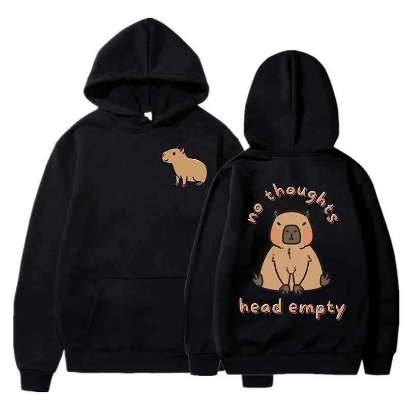 Capybara Cartoon Hoodie