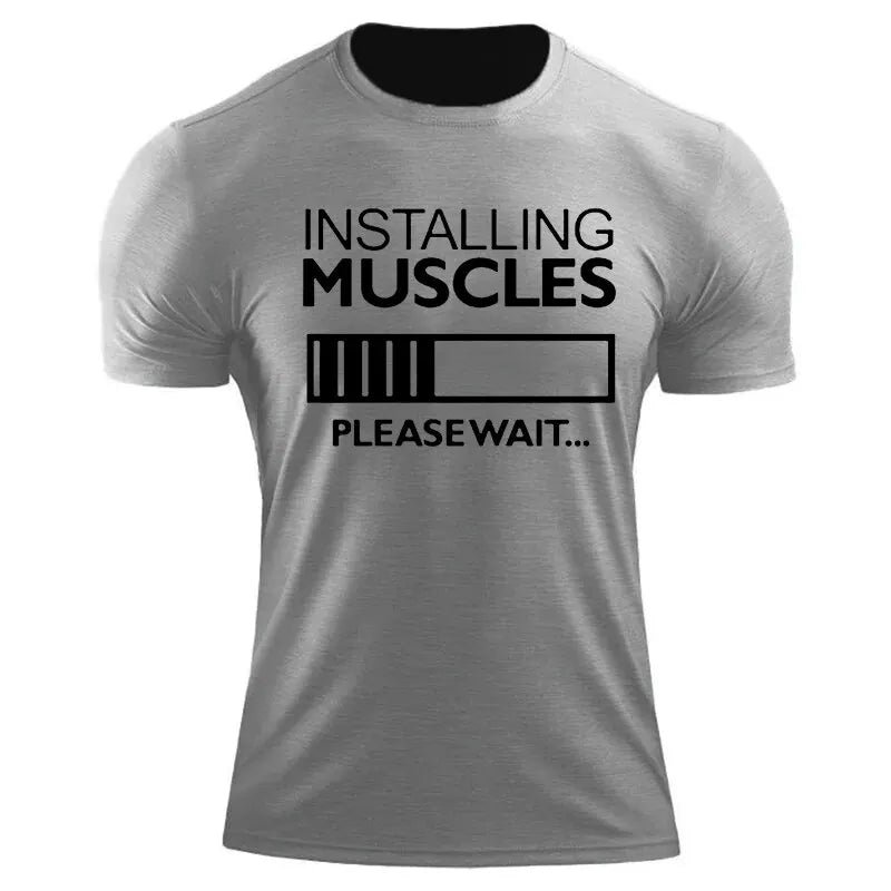 Installing Muscles T-Shirt