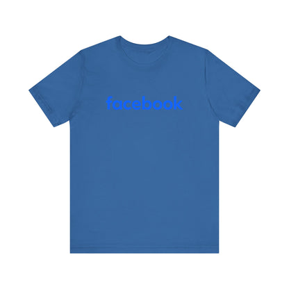 Facebook Logo Adult T-Shirt