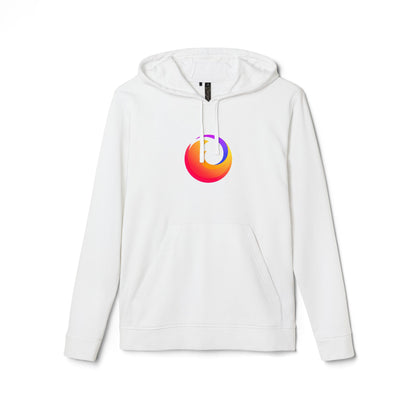 Firefox Logo Adidas Adult Hoodie