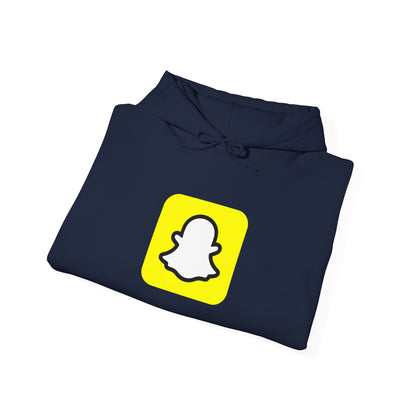 Snapchat Logo Adult Hoodie
